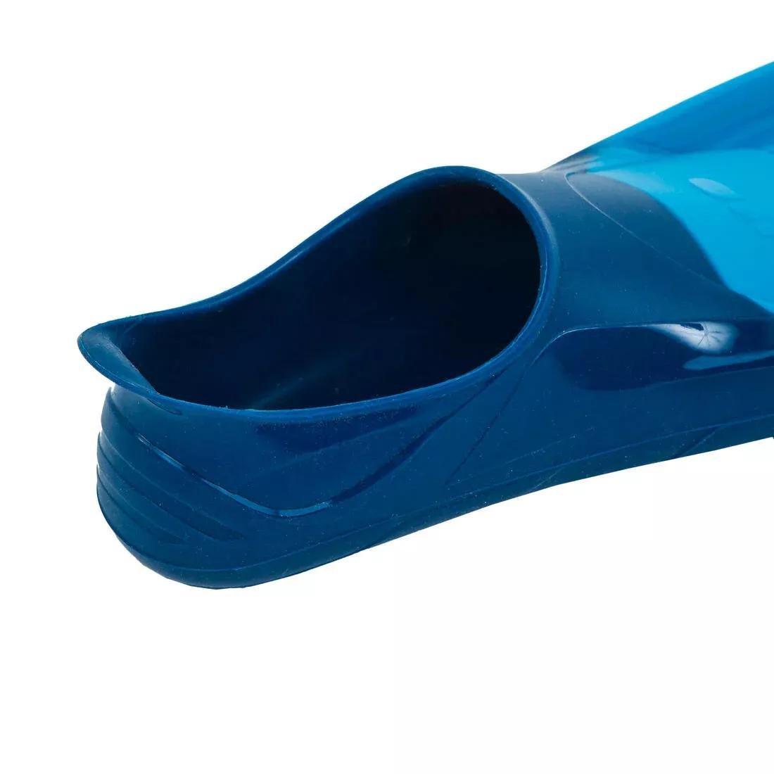 Silifins Short Swim Fins, Blue, No Color, large image number 10