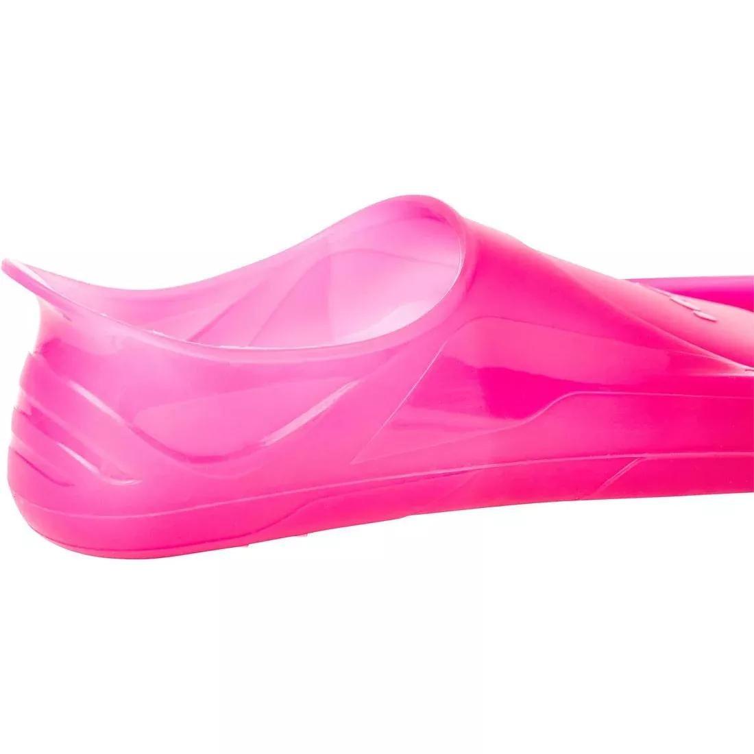 Silifins Short Swim Fins, Blue, No Color, medium