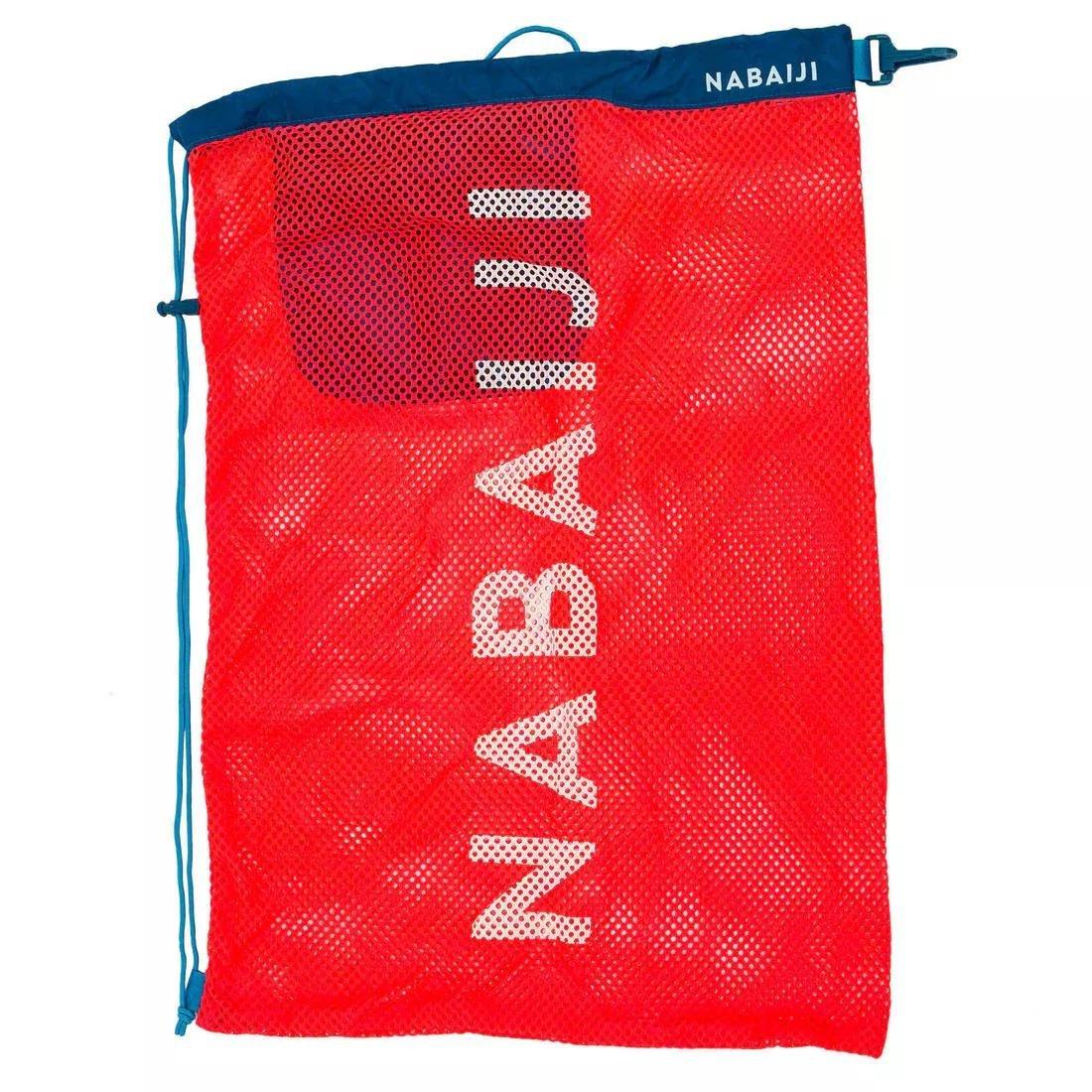 Mesh Pool Bag, Blue, No Color, large image number 1