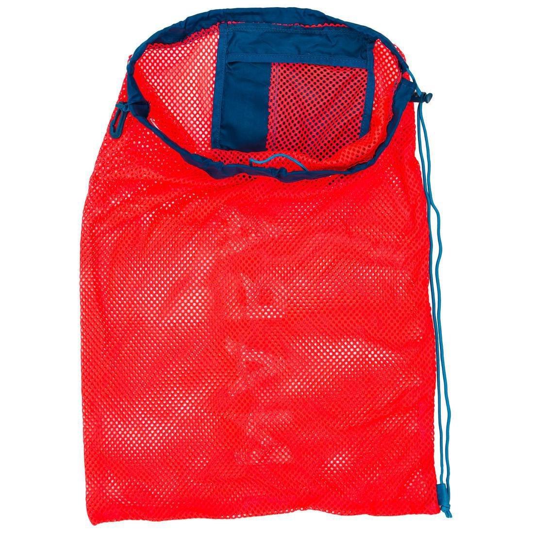 Mesh Pool Bag, Blue, No Color, large image number 6