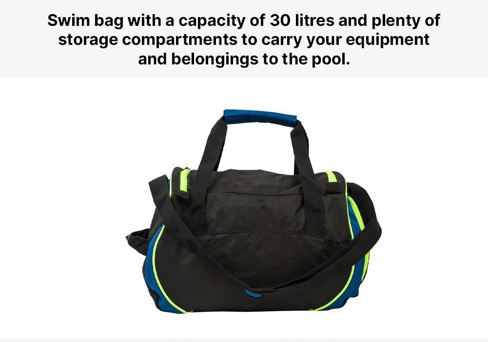Pool Bag 500, Black, No Color, large image number 17
