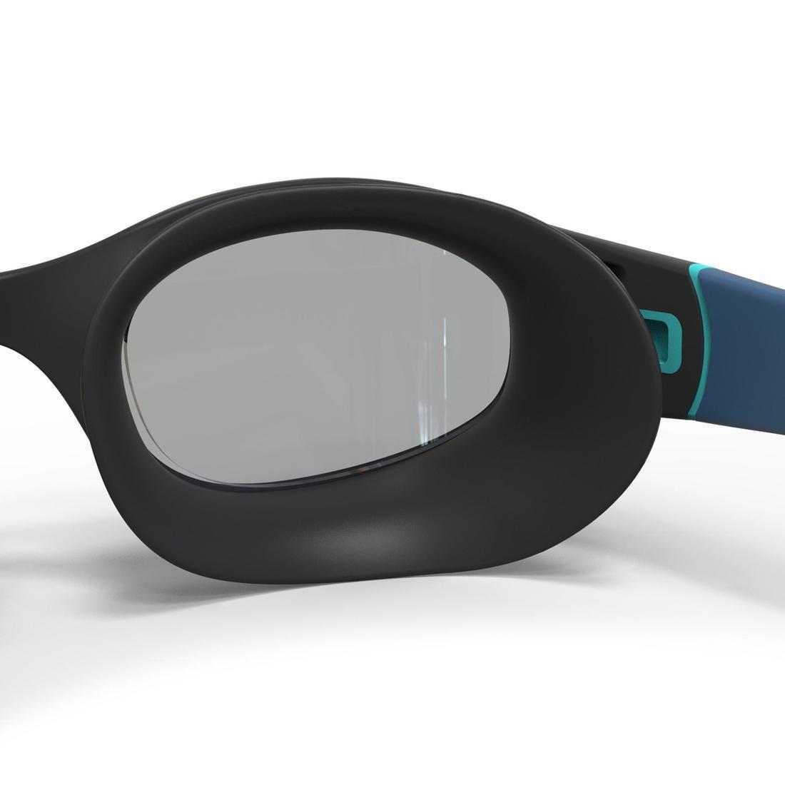 Soft Swimming Goggles, Black, No Color, large image number 5