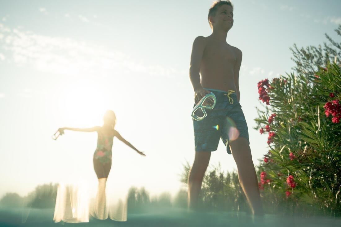 100 Swimdow Swimming Mask, Blue, No Color, large image number 8