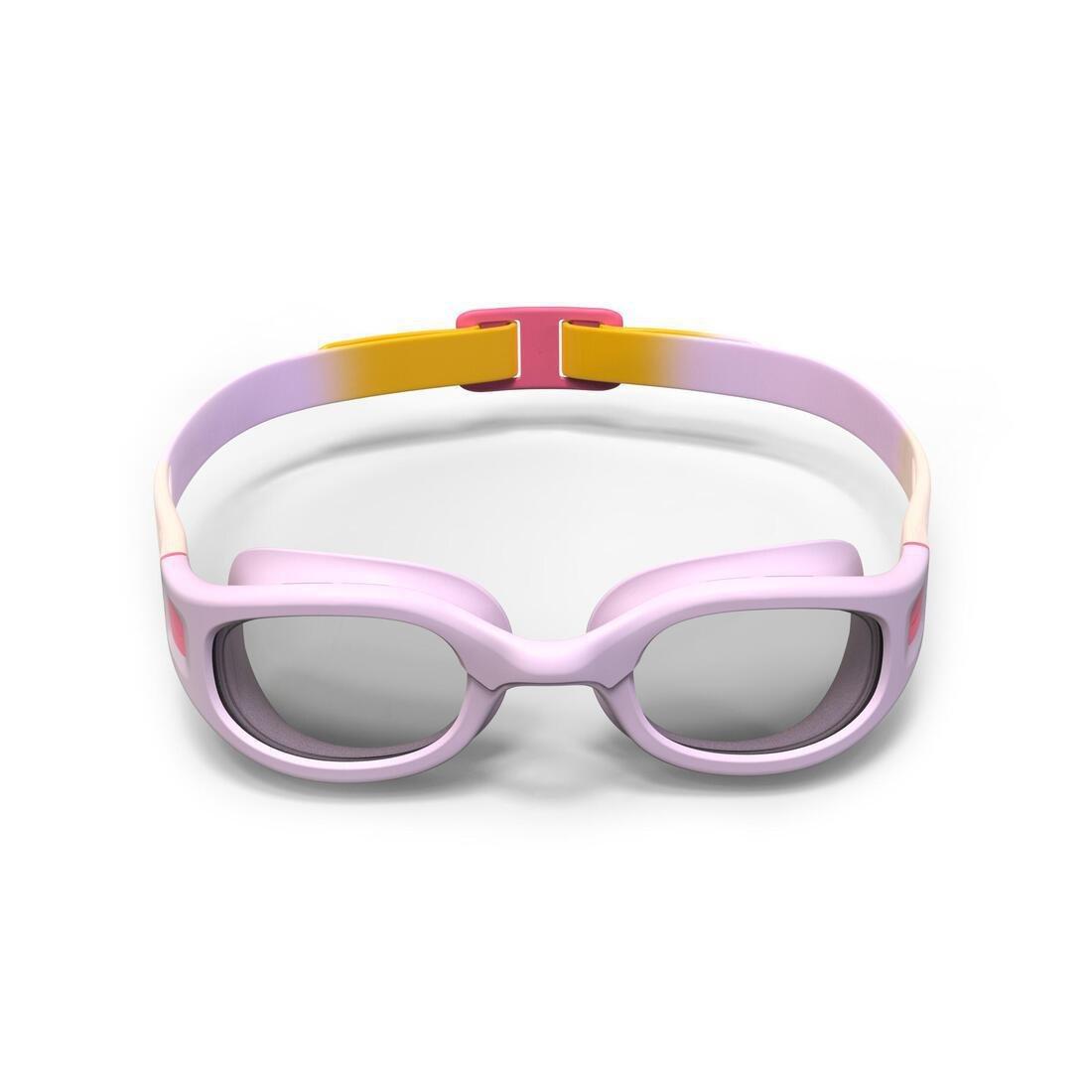 Swimming Goggles Soft 100, Clear Lenses, Pink, No Color, large image number 4