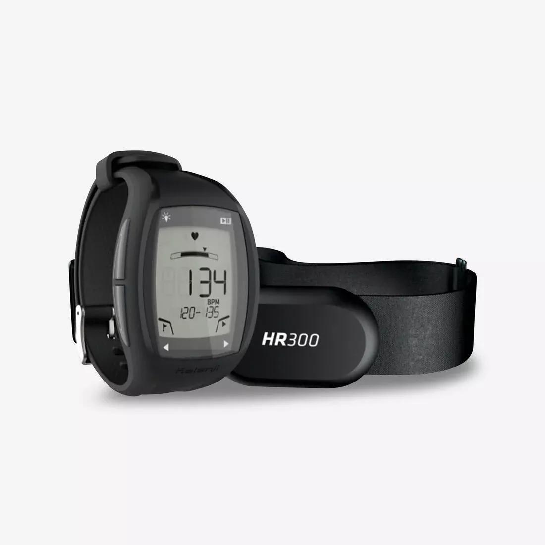 BLACK Running Heart Rate Monitor Watch HR300, No Color, large image number 0