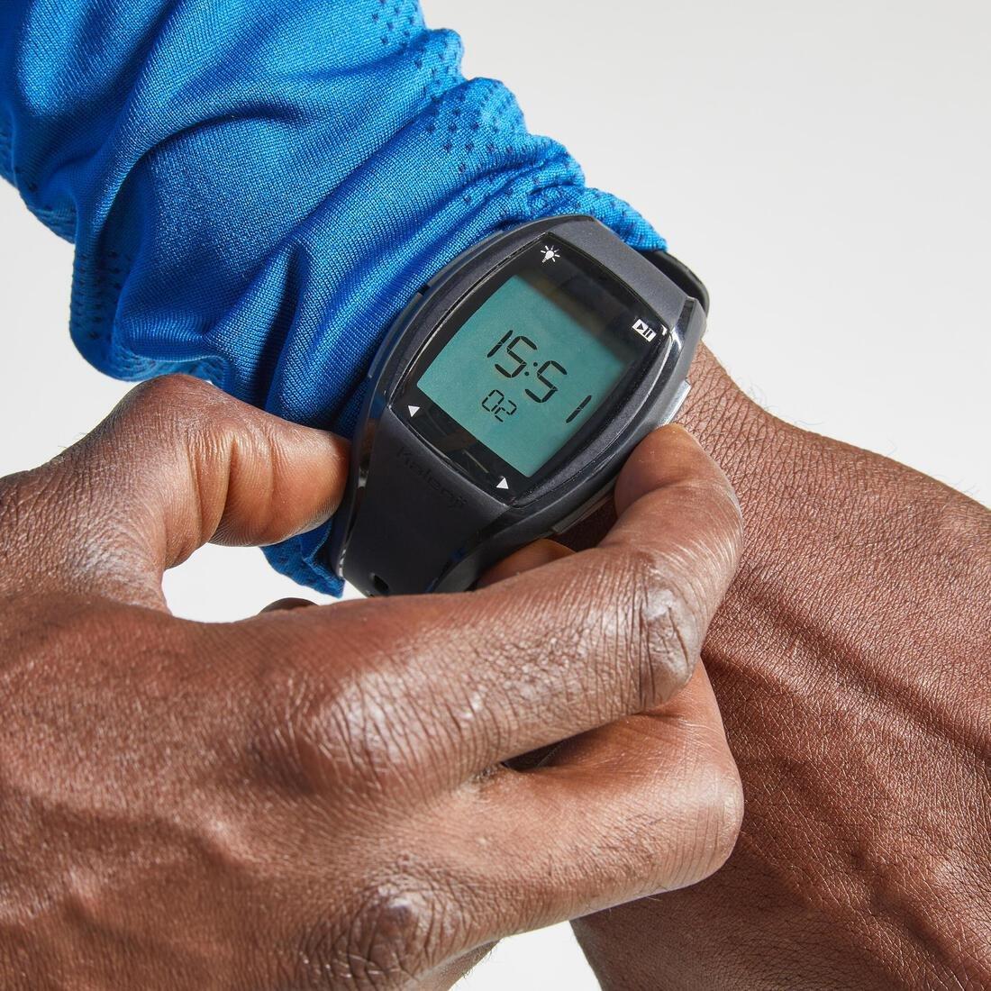 BLACK Running Heart Rate Monitor Watch HR300, No Color, large image number 3