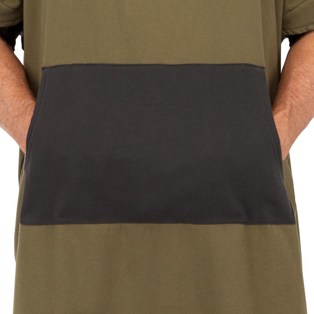Adult Surf Poncho 500, Green, No Color, large image number 10