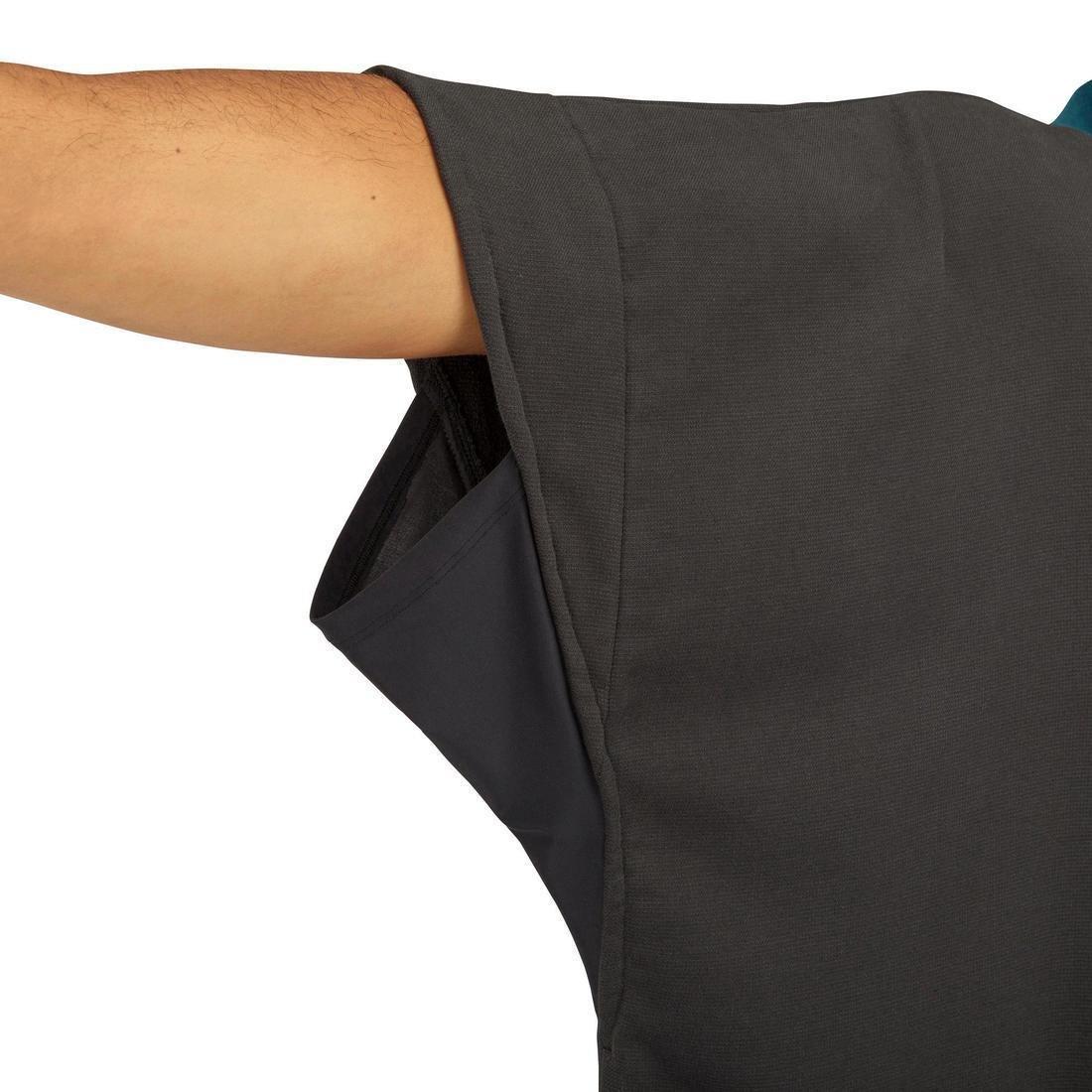 Adult Surf Poncho 500, Black, No Color, large image number 6