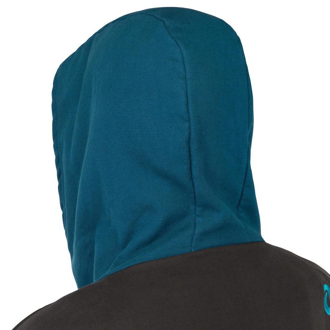 Adult Surf Poncho 500, Black, No Color, large image number 9
