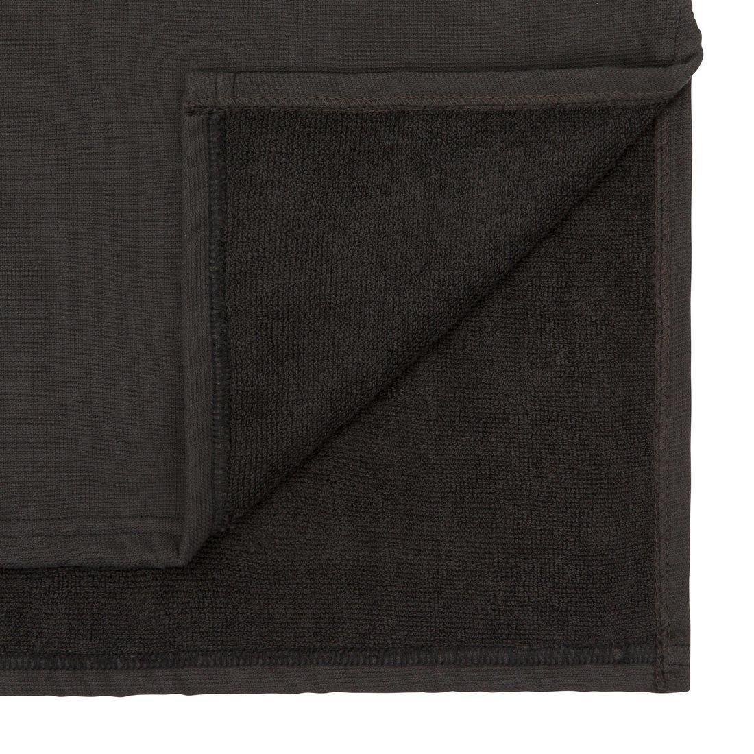Adult Surf Poncho 500, Black, No Color, large image number 10