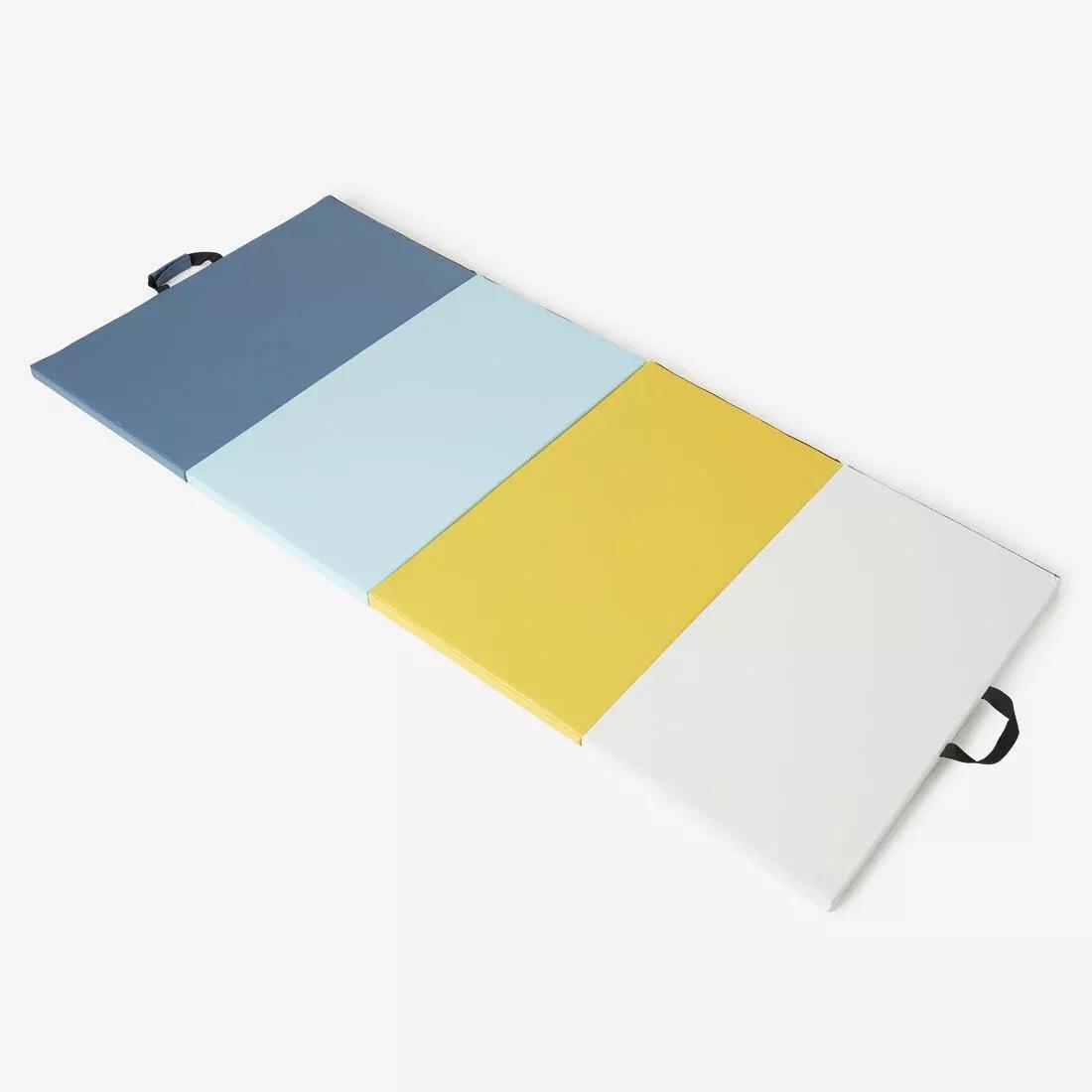 DOMYOS - Folding Gym Mat, storm blue