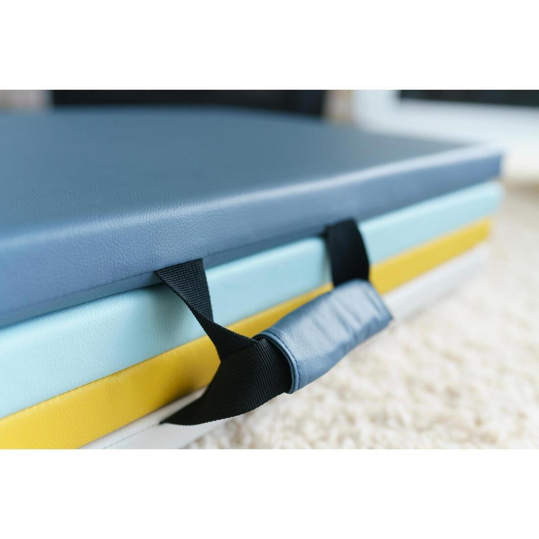 DOMYOS - Folding Gym Mat, storm blue