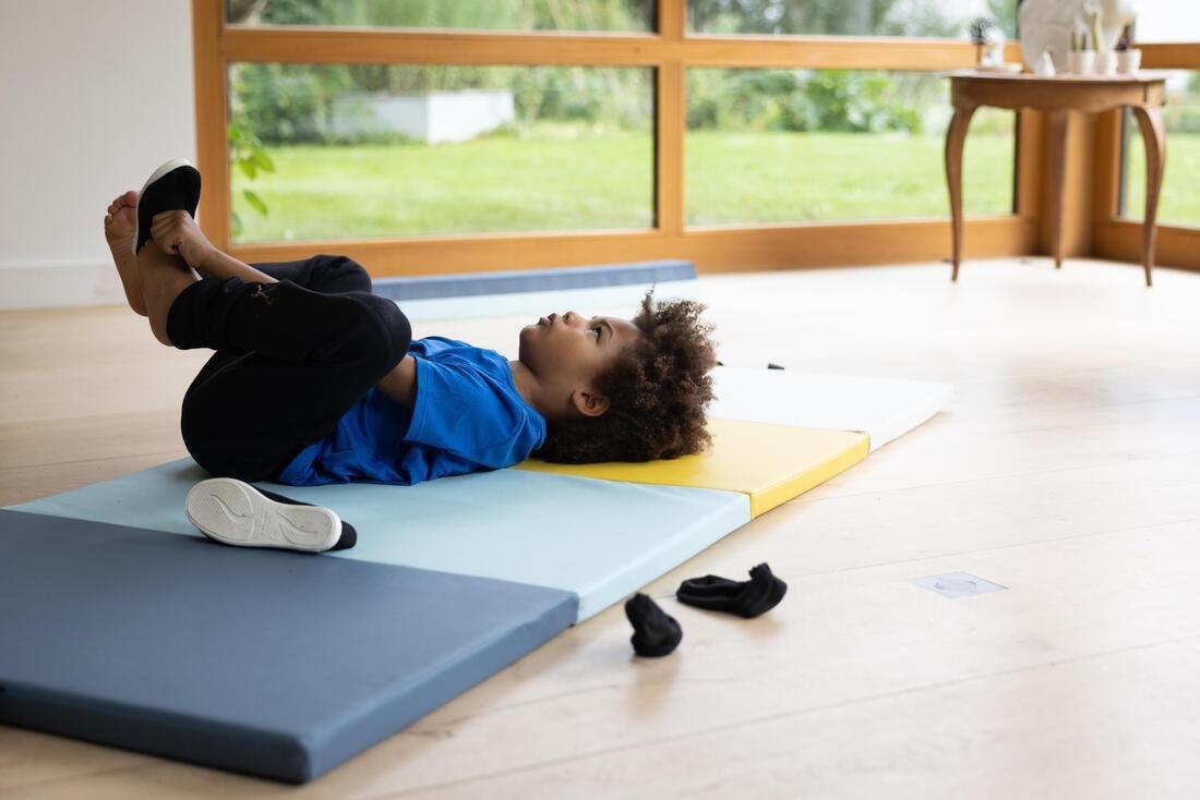 Folding Gym Mat, Multicolour, No Color, medium