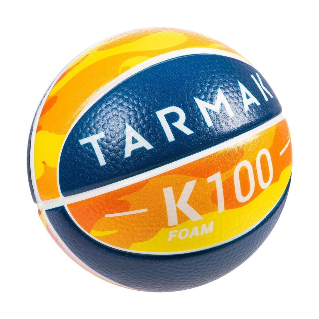 K100 Foam. Kids' Mini Foam Basketball 1, Blue, No Color, large image number 1