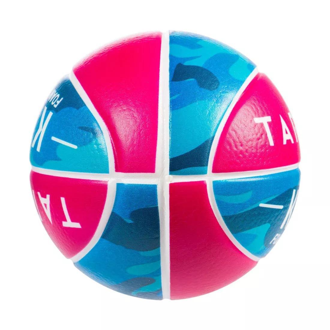 K100 Foam. Kids' Mini Foam Basketball 1, Fuchsia, No Color, large image number 14