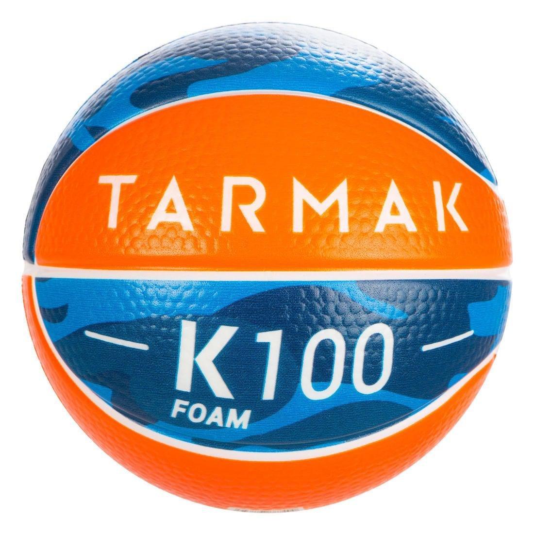K100 Foam. Kids' Mini Foam Basketball 1, Orange, No Color, large image number 3