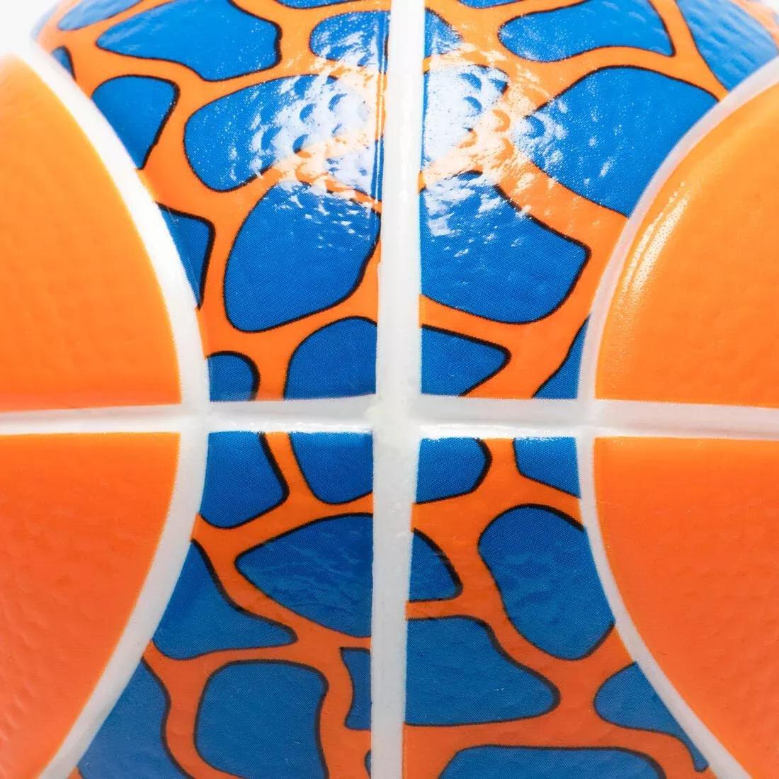 K100 Foam. Kids' Mini Foam Basketball 1, Orange, No Color, large image number 7