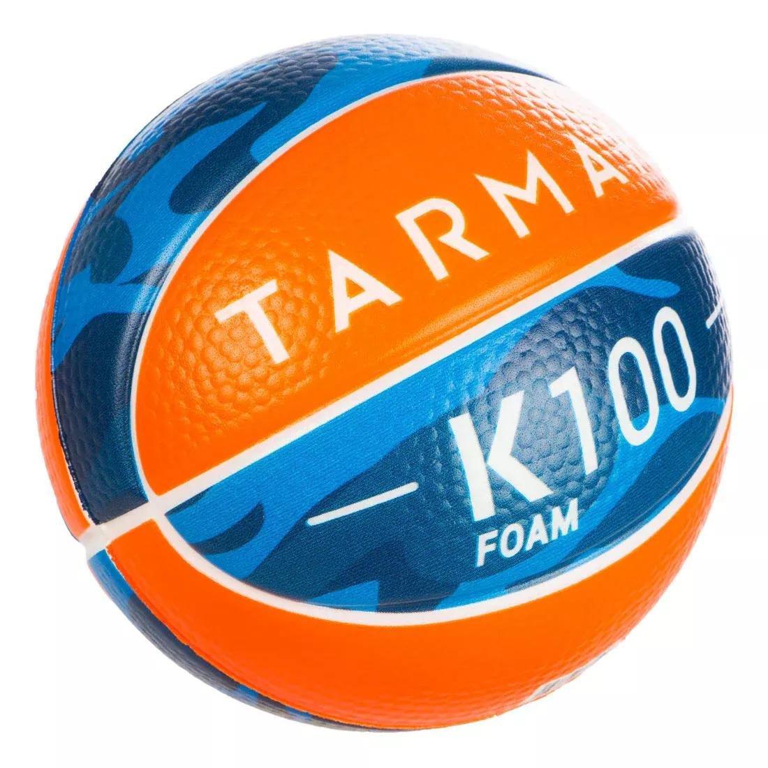 K100 Foam. Kids' Mini Foam Basketball 1, Orange, No Color, large image number 12
