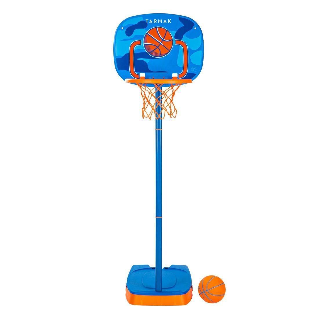 Kids' Basketball Hoop K100, Ball Blue., No Color, large image number 0