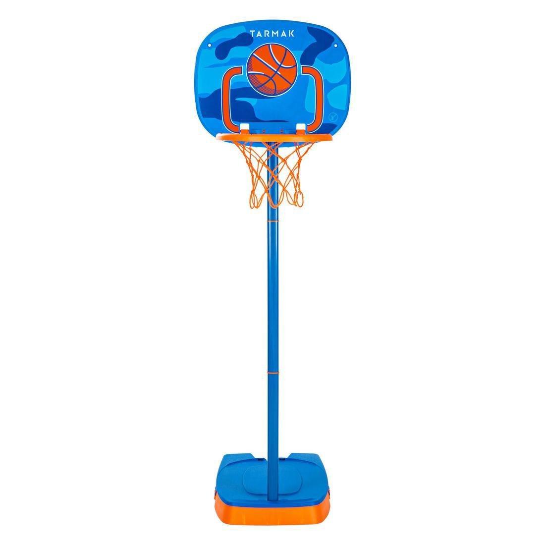 Kids' Basketball Hoop K100, Ball Blue., No Color, large image number 2