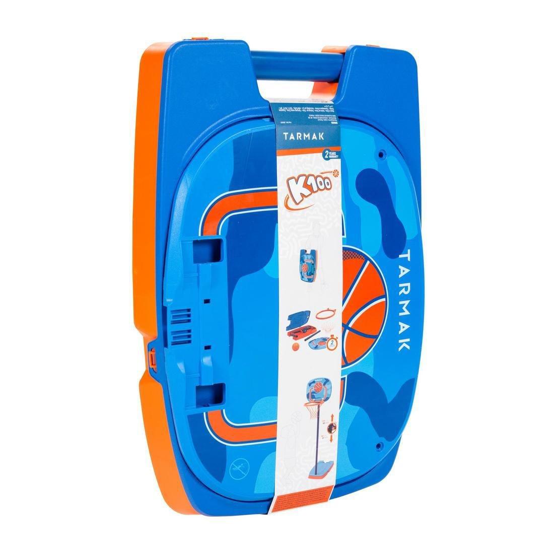 Kids' Basketball Hoop K100, Ball Blue., No Color, large image number 5