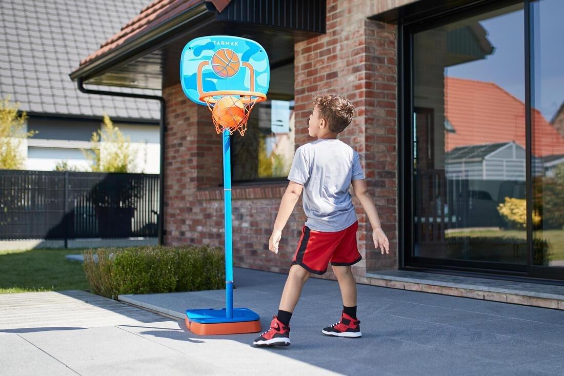 Kids' Basketball Hoop K100, Ball Blue., No Color, large image number 14