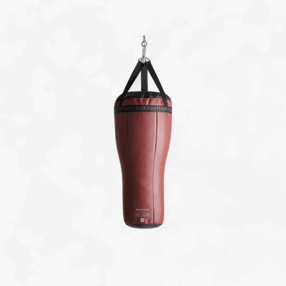 Angle Punching Bag 28 Kg, Burgundy, No Color, medium