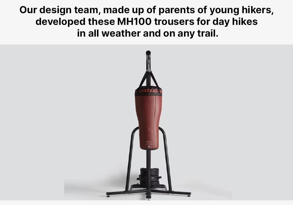 Angle Punching Bag 28 Kg, Burgundy, No Color, large image number 4