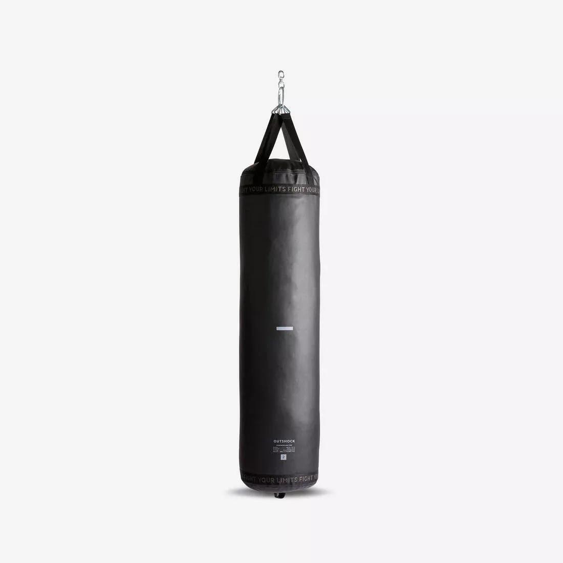 Adult Punching / Kickboxing Bag 50 Kg, Black, No Color, large image number 0