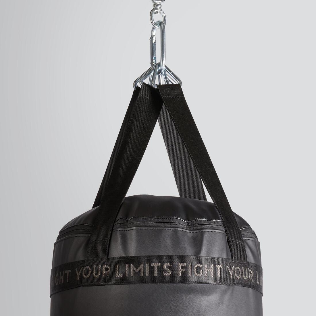 Adult Punching / Kickboxing Bag 50 Kg, Black, No Color, large image number 1