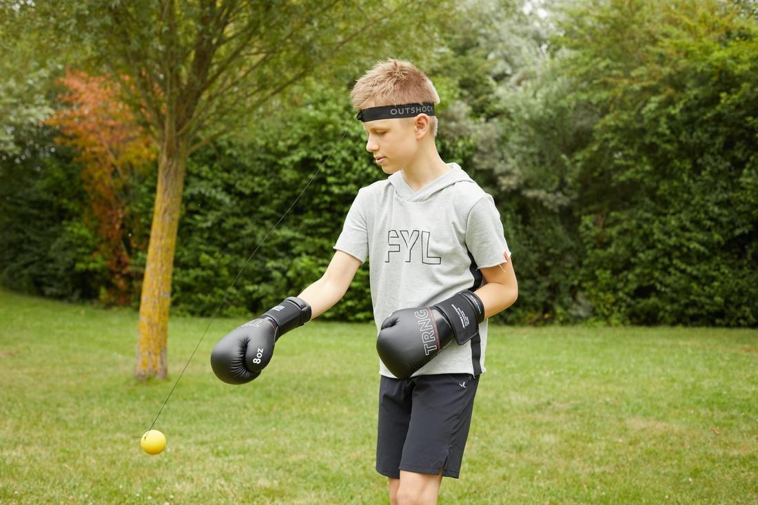 Boxing Reflex Ball For Precision Strike Work, Yellow, No Color, large image number 3
