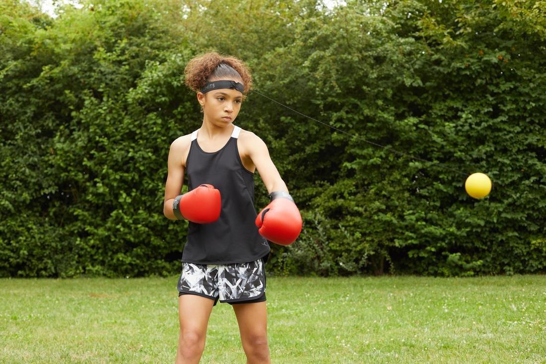 Boxing Reflex Ball For Precision Strike Work, Yellow, No Color, large image number 5