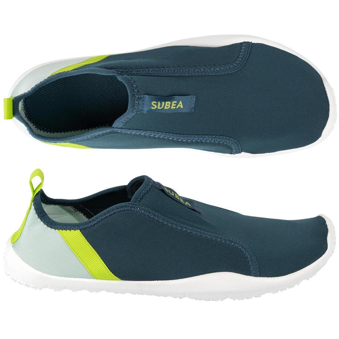 Adult Elasticated Water Shoes - Aquashoes 120, Blue, No Color, large image number 9