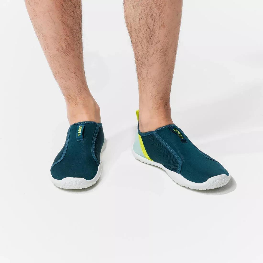 Adult Elasticated Water Shoes - Aquashoes 120, Blue, No Color, large image number 10