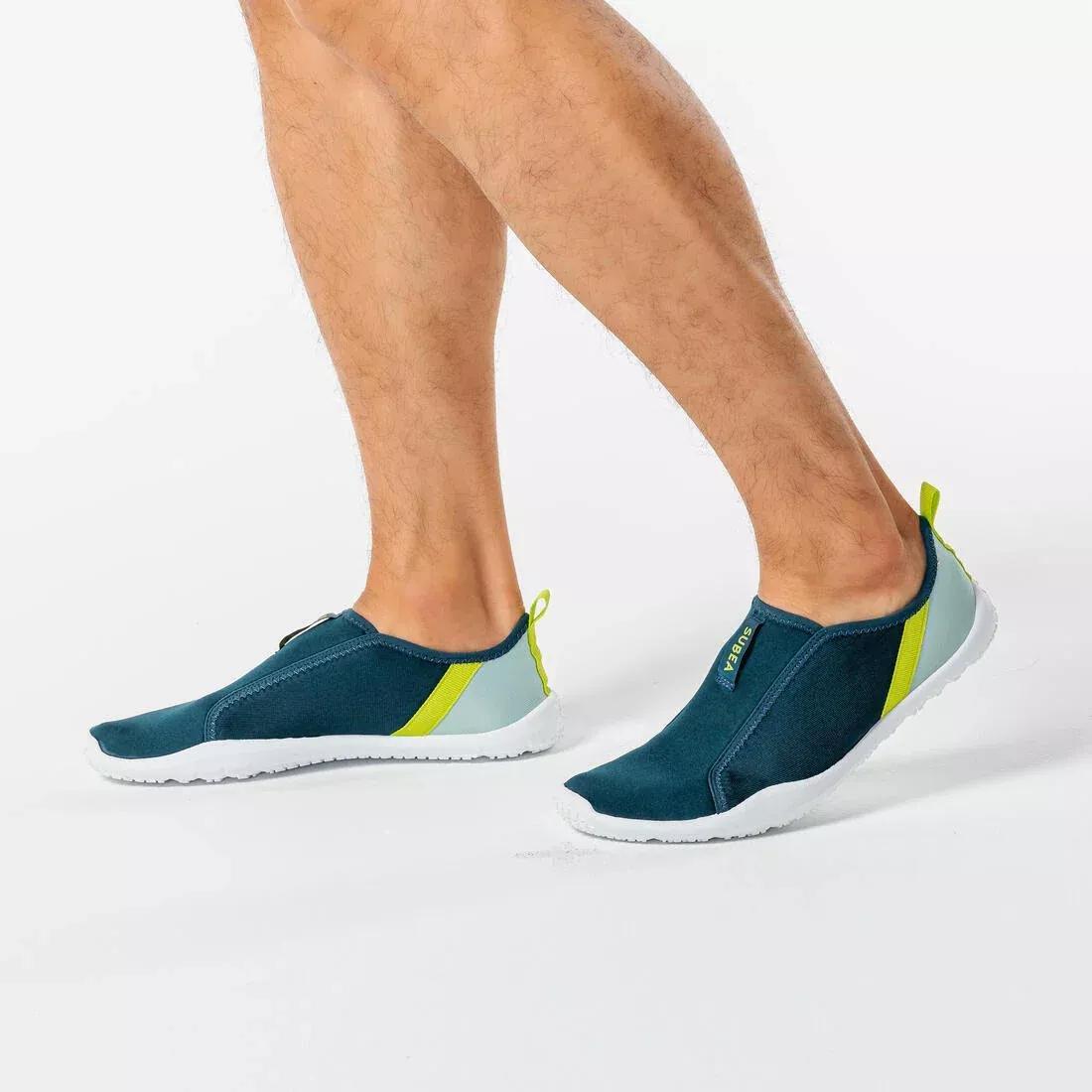 Adult Elasticated Water Shoes - Aquashoes 120, Blue, No Color, large image number 12
