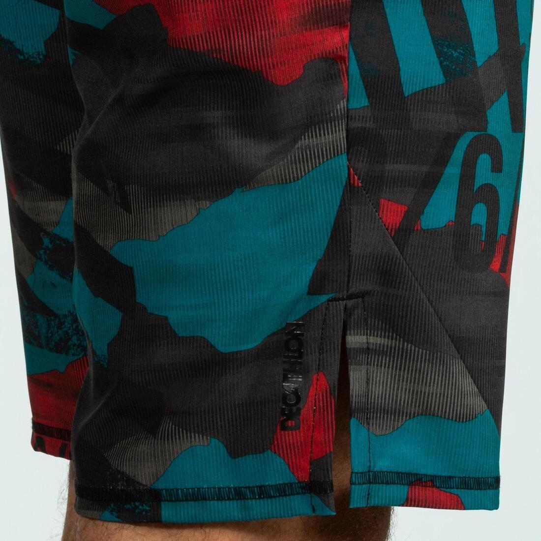 Cross-Training Shorts - 500, Khaki, No Color, large image number 2