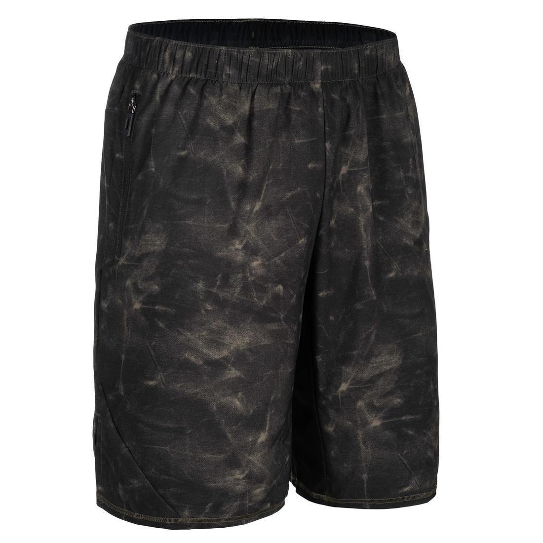 Cross-Training Shorts - 500, Khaki, No Color, large image number 12