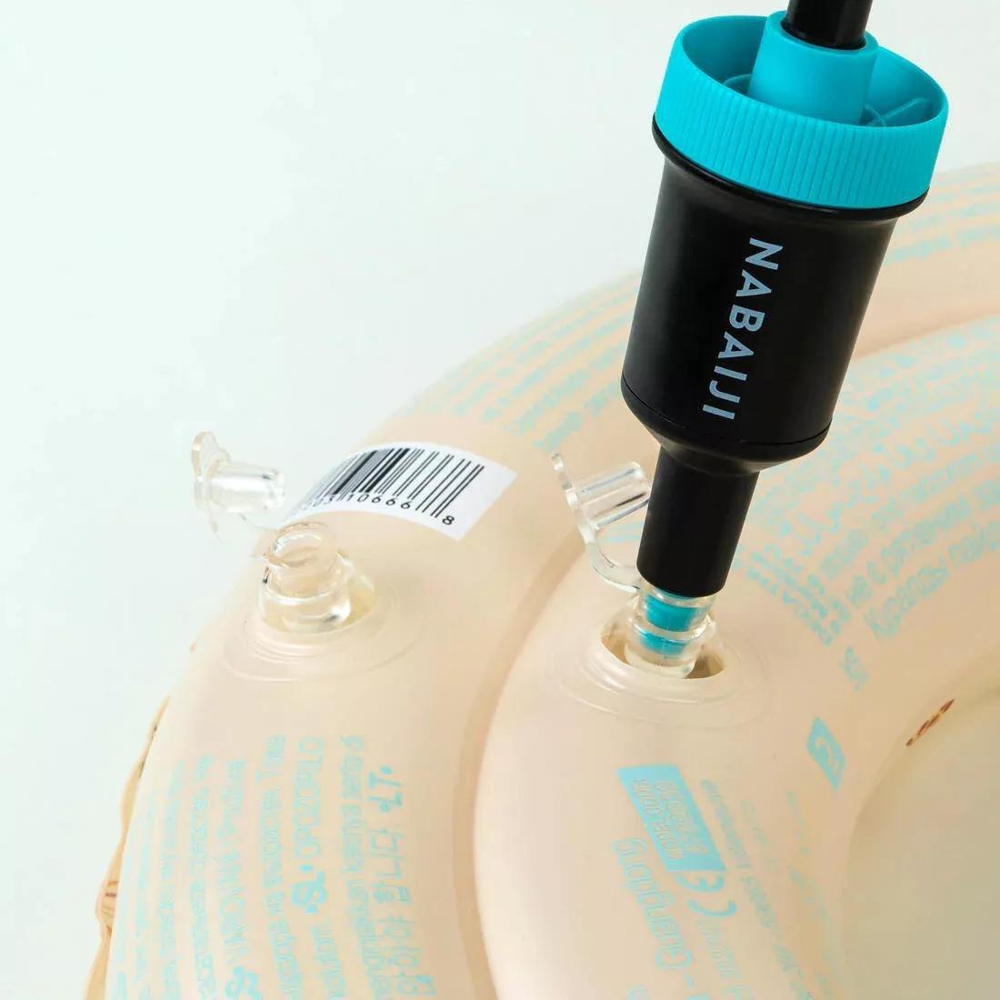 Kids Swim Ring With Mermaid Print Two Inflation Chambers, Pink, No Color, large image number 13