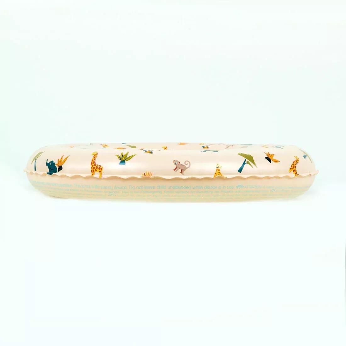 Kids Swim Ring With Mermaid Print Two Inflation Chambers, Pink, No Color, large image number 14