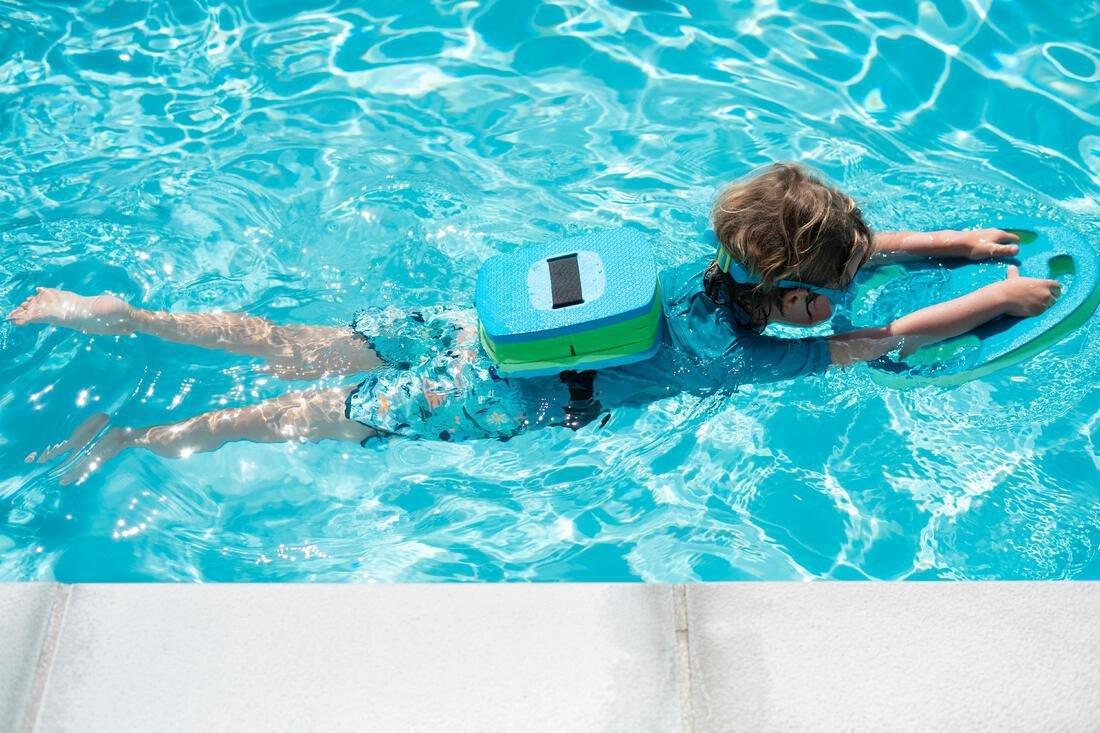 Kids Unisex Swimming Foam Kickboard, No Color, large image number 5
