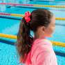 NABAIJI - Girls' Swimming Hair Scrunchie, Fluo Peach