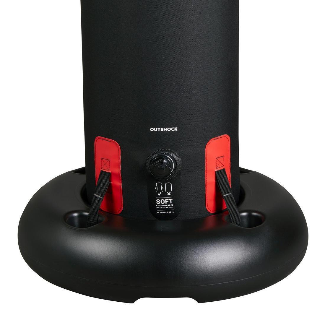 Kids' Free-Standing Punching Bag 100 - Inflatable, Black, No Color, large image number 2