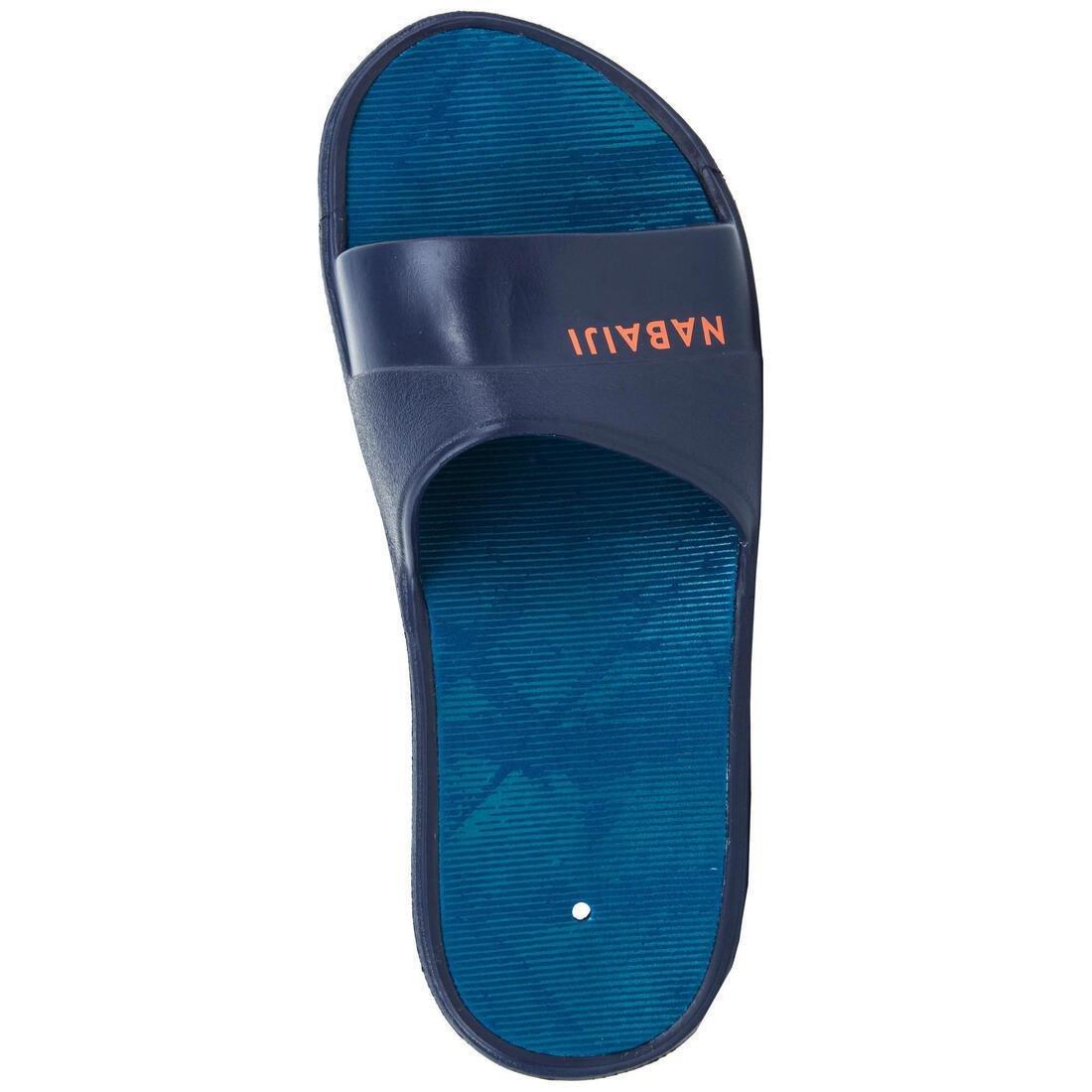 Kids Boys Pool Sandals - Slap 500, Navy, , large image number 2