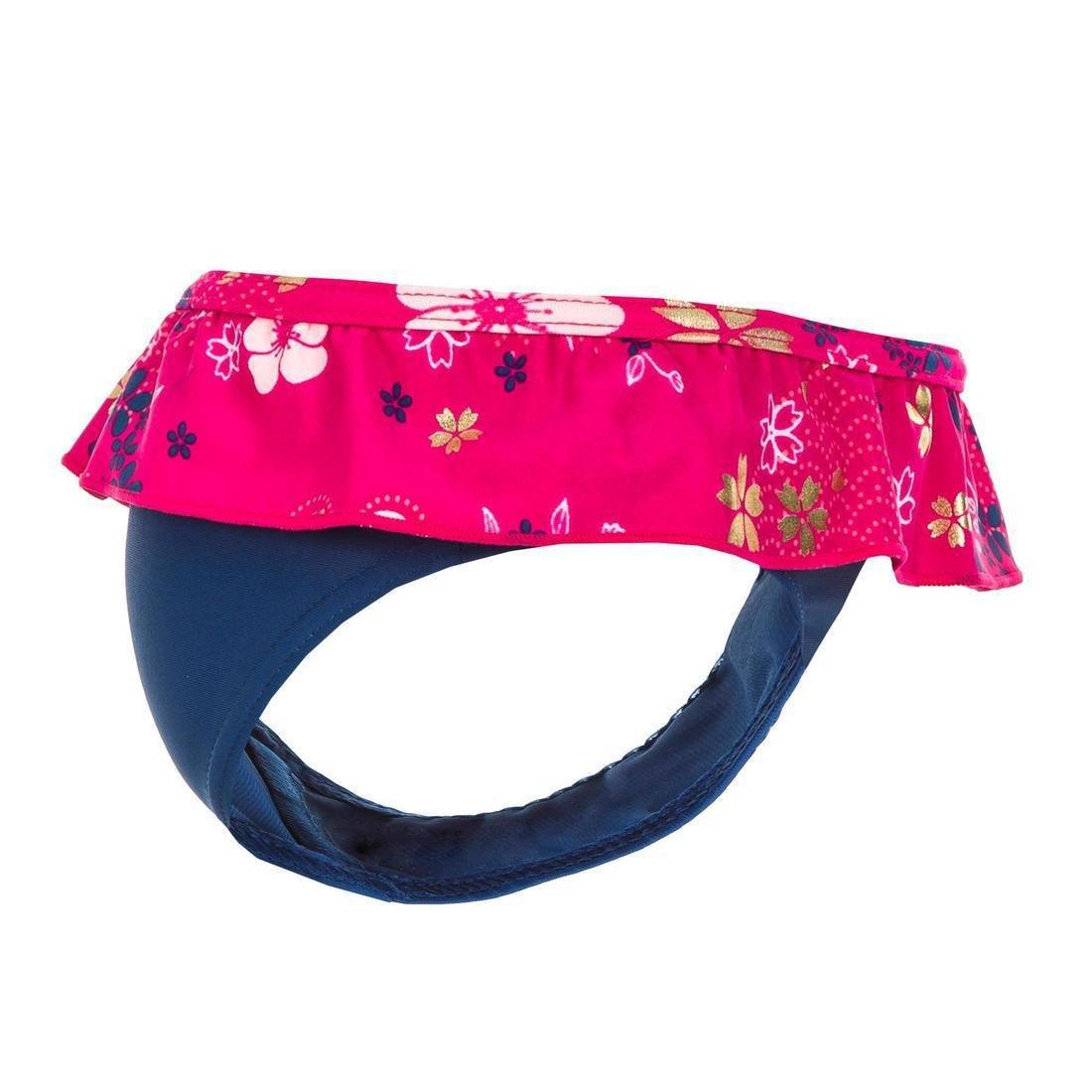 Kids Girls One-Piece Briefs Swimsuit Bottoms Print, Navy, No Color, large image number 11