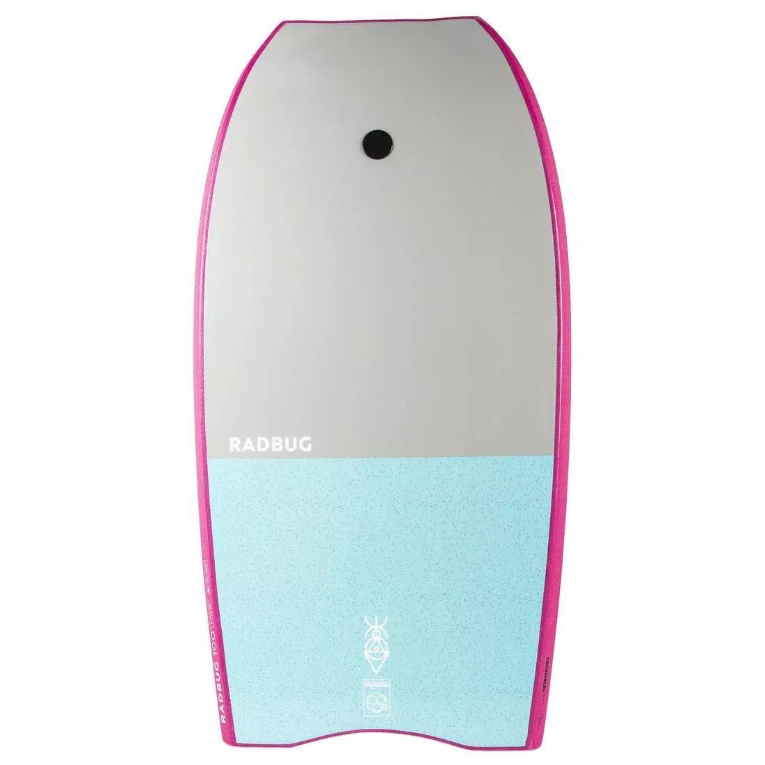 100 bodyboard with wrist leash, Fuchsia, , large image number 11