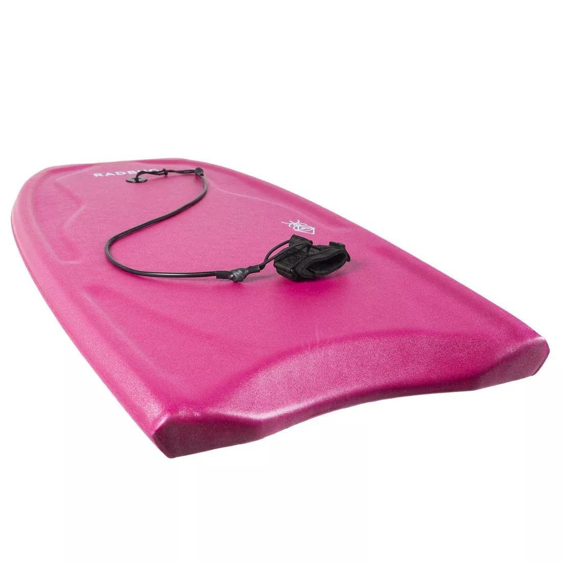 100 bodyboard with wrist leash, Fuchsia, , large image number 12