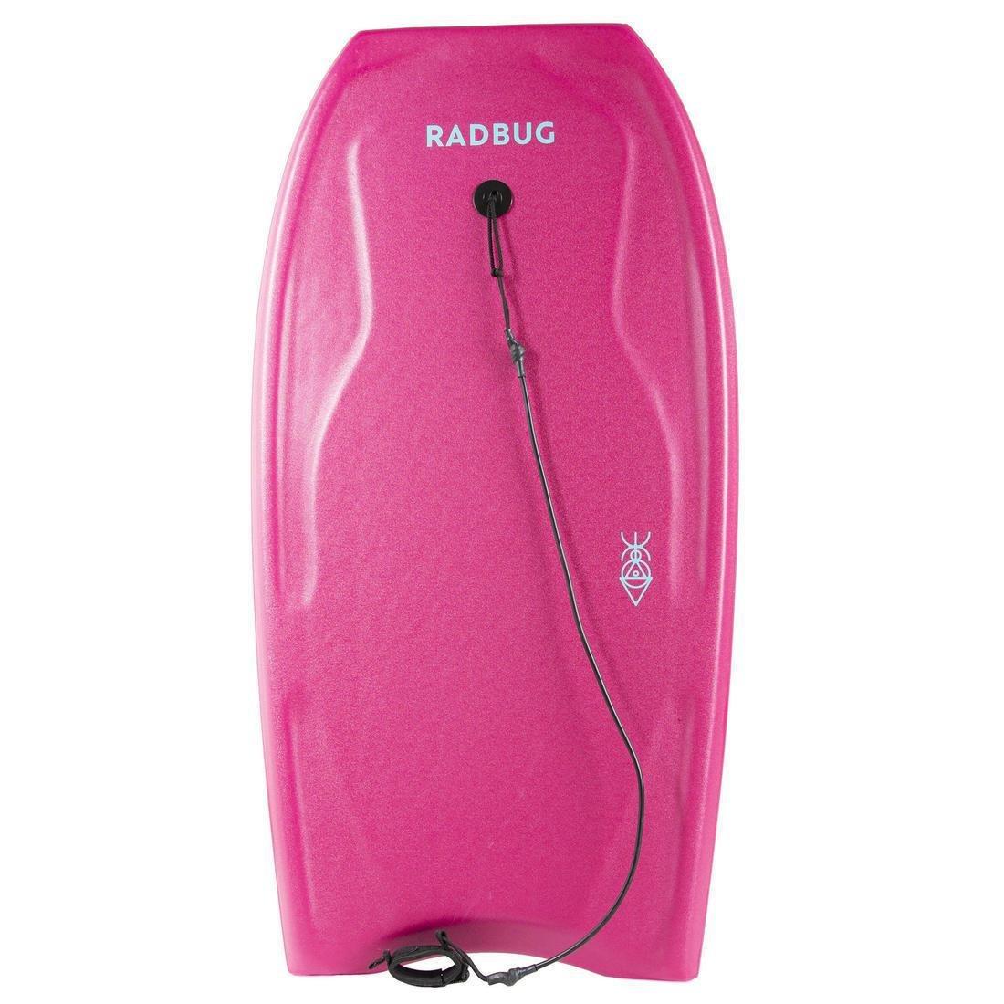 100 bodyboard with wrist leash, Fuchsia, , large image number 13