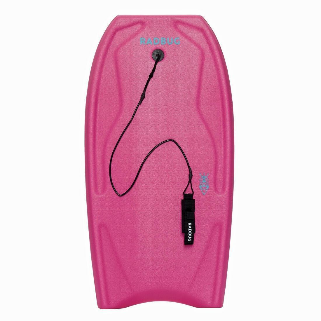 100 bodyboard with wrist leash, Fuchsia, , large image number 14