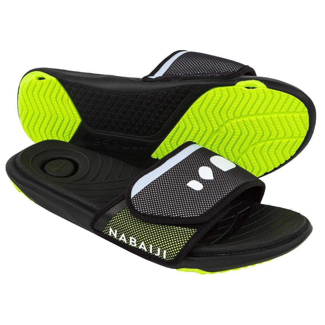 NABAIJI - Men Soft Pool Sandals - Slap 900, Black