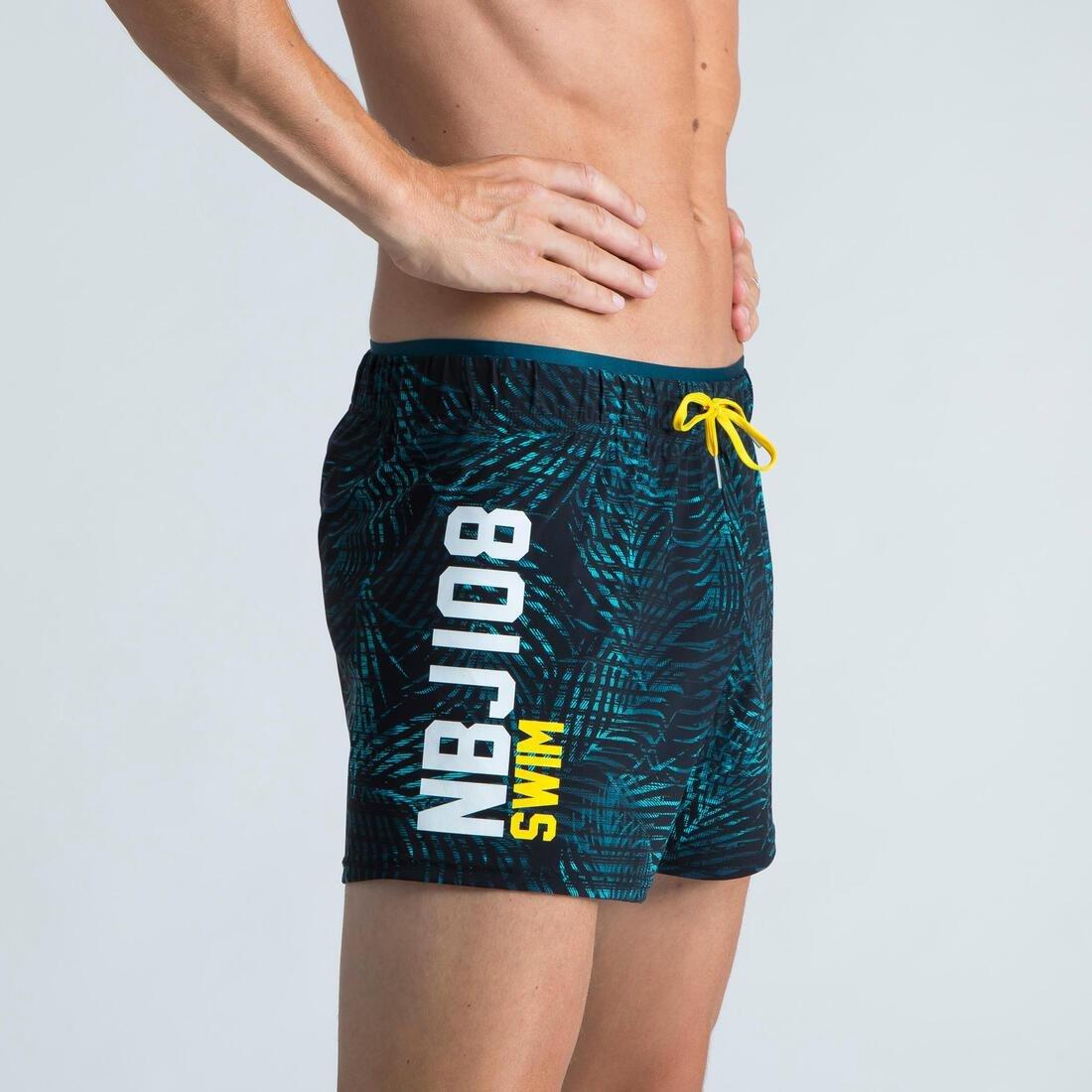 Mens Swimming Short Swim Shorts 100 Nbji, Blue, , large image number 13